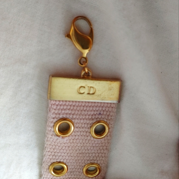 Christian Dior Canvas & Gold Hardware Bracelet - Picture 6 of 16